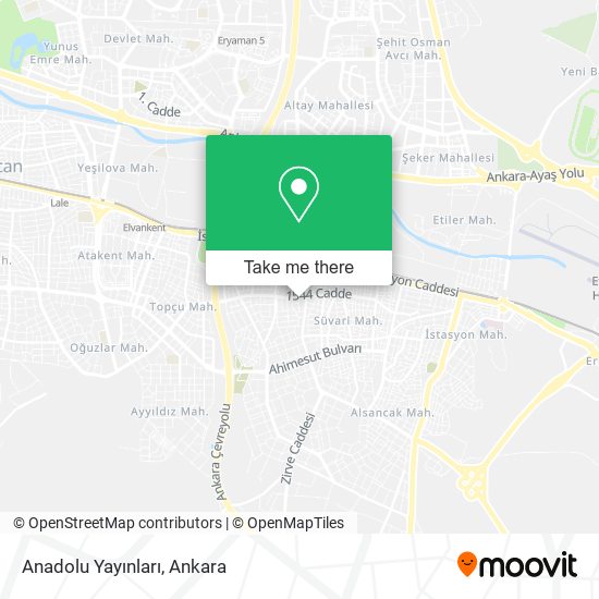 Anadolu Yayınları map