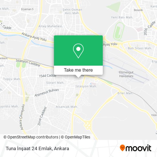Tuna İnşaat 24 Emlak map