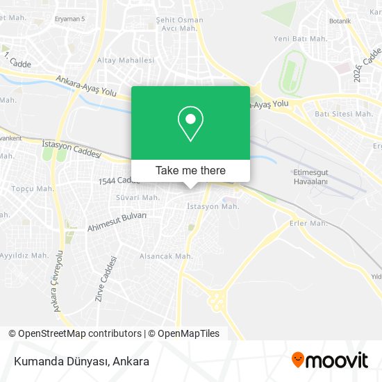 Kumanda Dünyası map