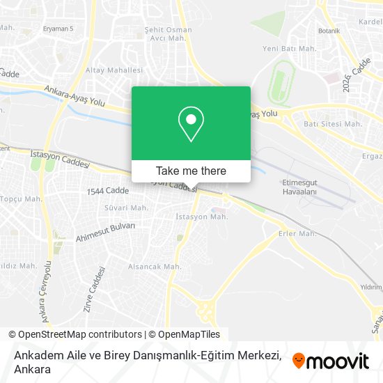 Ankadem Aile ve Birey Danışmanlık-Eğitim Merkezi map