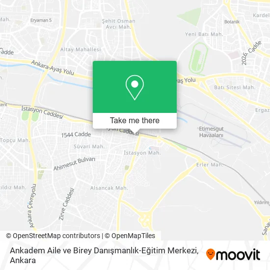 Ankadem Aile ve Birey Danışmanlık-Eğitim Merkezi map
