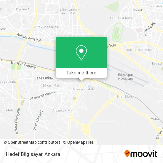 Hedef Bilgisayar map