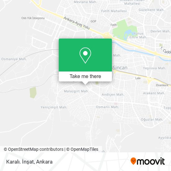 Karalı. İnşat map