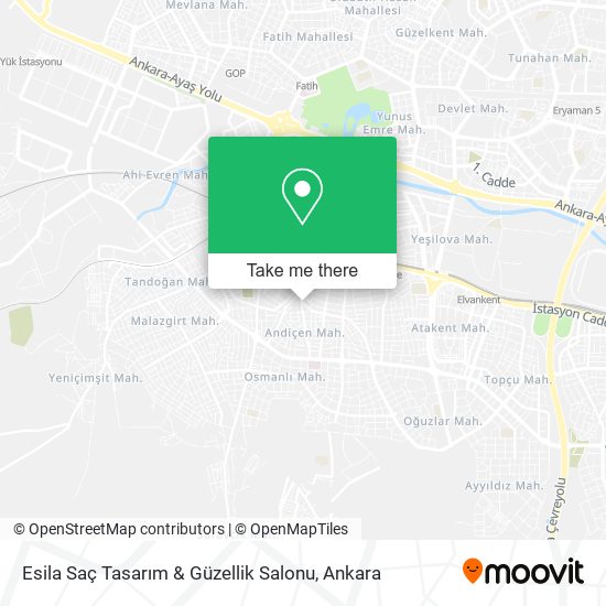 Esila Saç Tasarım & Güzellik Salonu map