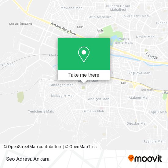 Seo Adresi map