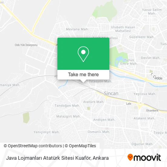 Java Lojmanları Atatürk Sitesi Kuaför map