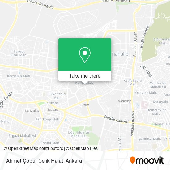 Ahmet Çopur Çelik Halat map