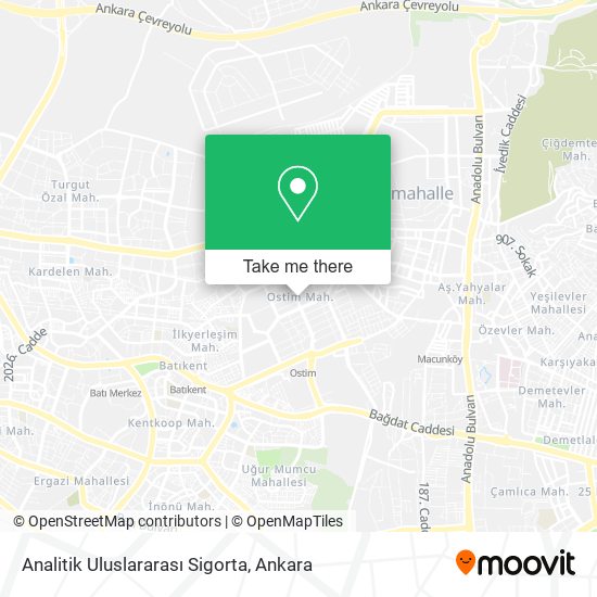 Analitik Uluslararası Sigorta map