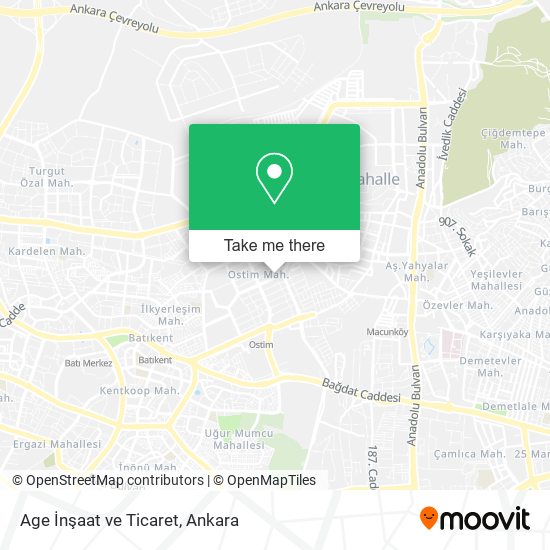 Age İnşaat ve Ticaret map
