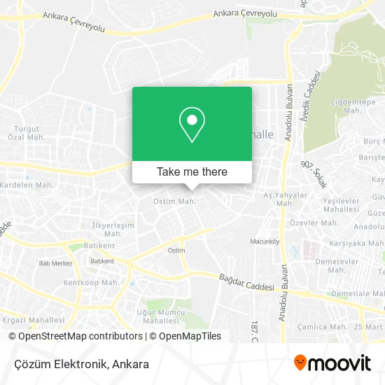 Çözüm Elektronik map