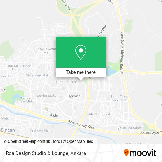 Rca Design Studio & Lounge map