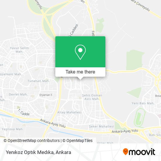 Yenıkoz Optık Medıka map
