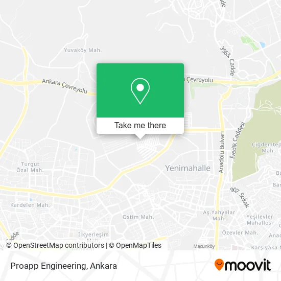 Proapp Engineering map