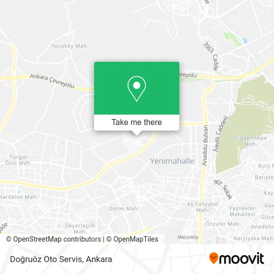 Doğruöz Oto Servis map