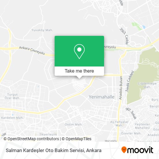 Salman Kardeşler Oto Bakim Servisi map