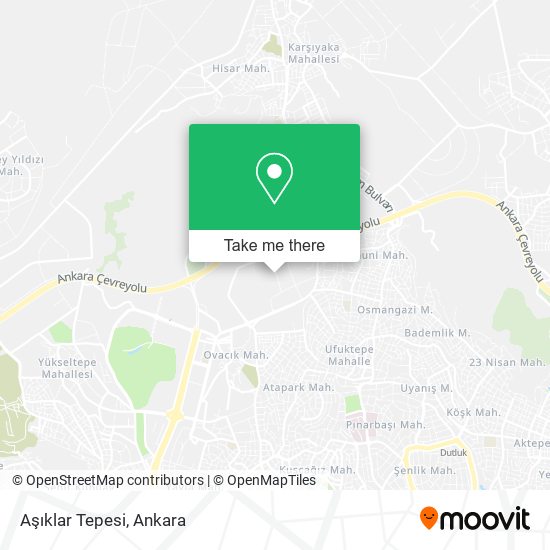 Aşıklar Tepesi map