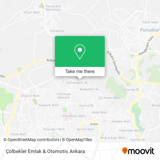 Çölbekler Emlak & Otomotiv map