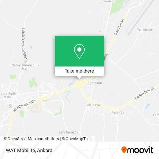 WAT Mobilite map