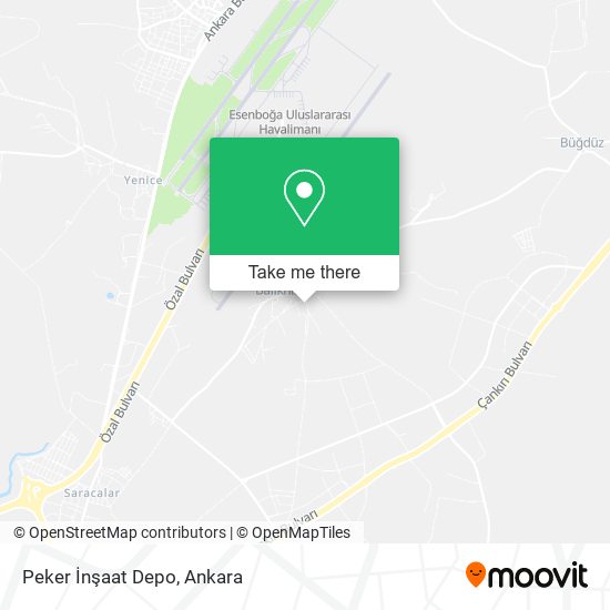 Peker İnşaat Depo map