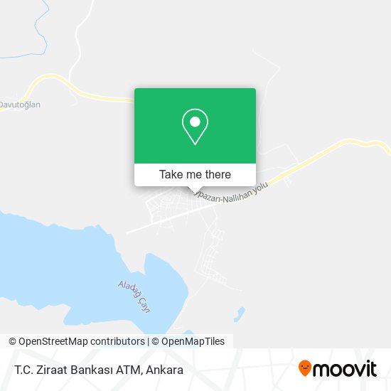 T.C. Ziraat Bankası ATM map