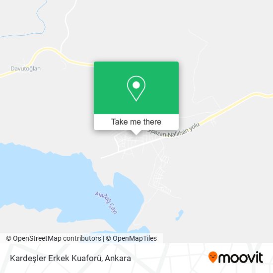 Kardeşler Erkek Kuaforü map