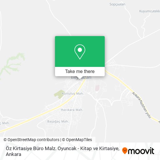 Öz Kirtasiye Büro Malz. Oyuncak - Kitap ve Kirtasiye map
