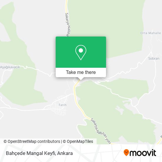 Bahçede Mangal Keyfi map
