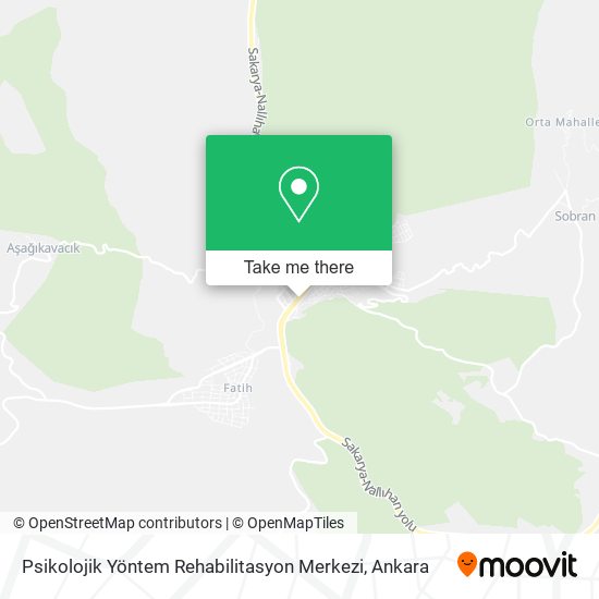 Psikolojik Yöntem Rehabilitasyon Merkezi map
