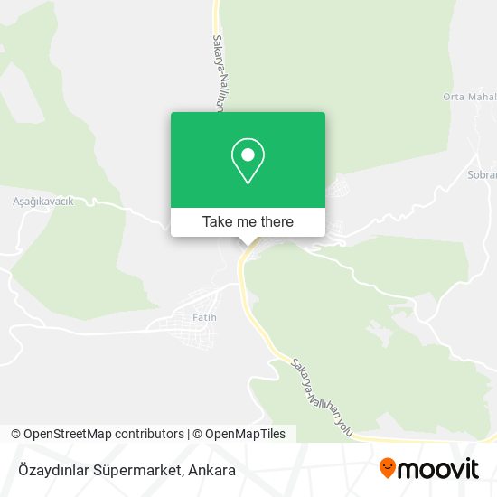 Özaydınlar Süpermarket map