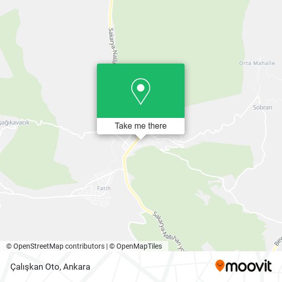 Çalışkan Oto map