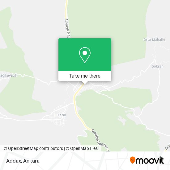 Addax map