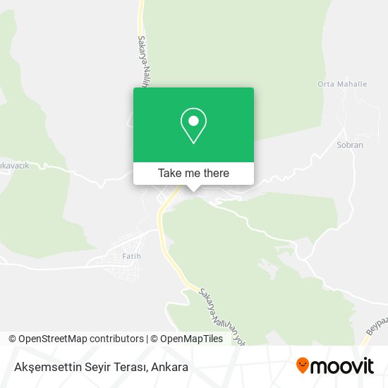 Akşemsettin Seyir Terası map