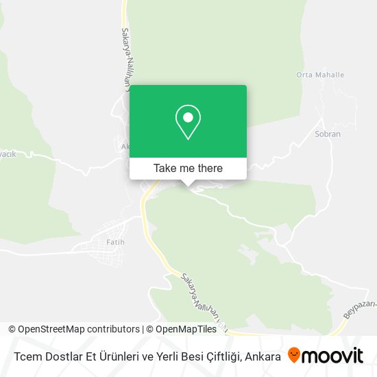 Tcem Dostlar Et Ürünleri ve Yerli Besi Çiftliği map