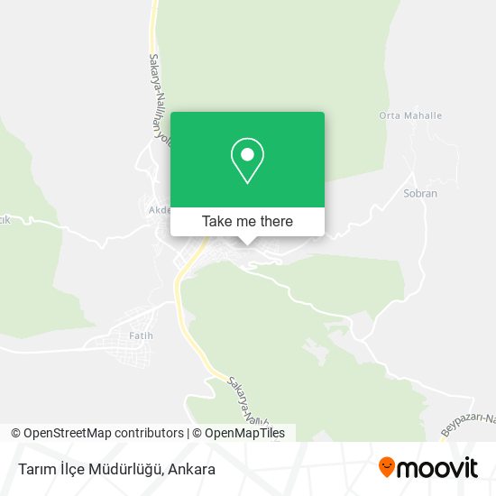 Tarım İlçe Müdürlüğü map