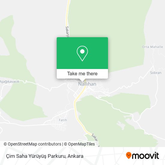 Çim Saha Yürüyüş Parkuru map
