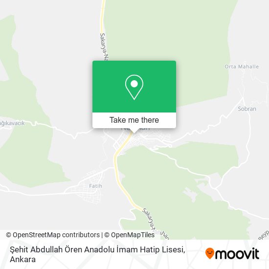 Şehit Abdullah Ören Anadolu İmam Hatip Lisesi map