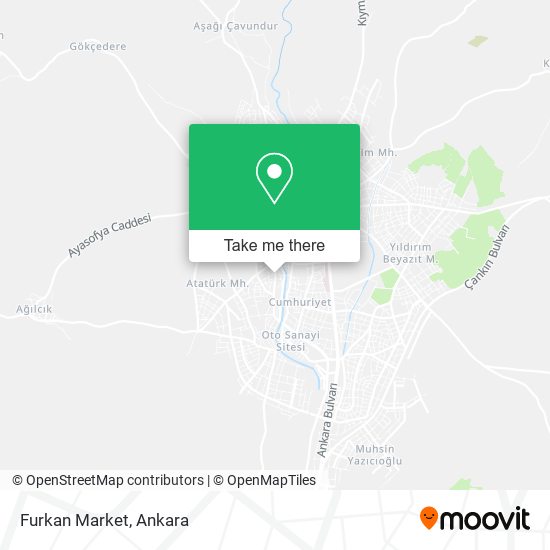 Furkan Market map