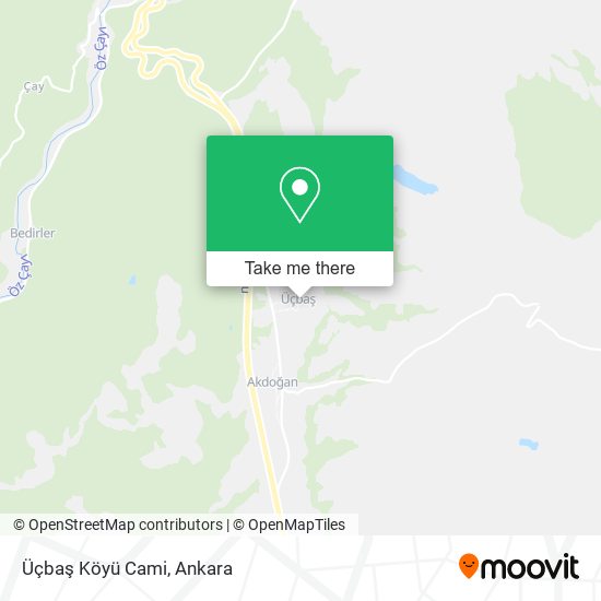 Üçbaş Köyü Cami map