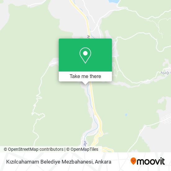Kızılcahamam Belediye Mezbahanesi map