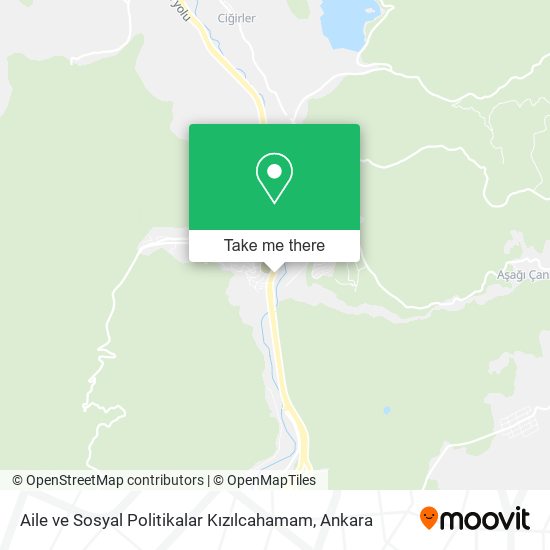 Aile ve Sosyal Politikalar Kızılcahamam map