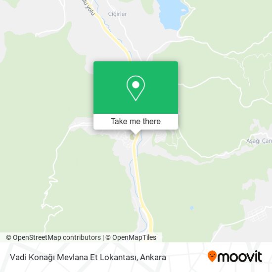 Vadi Konağı Mevlana Et Lokantası map