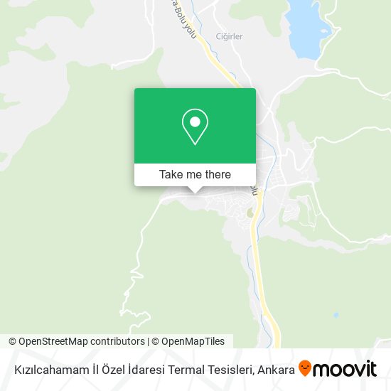 Kızılcahamam İl Özel İdaresi Termal Tesisleri map