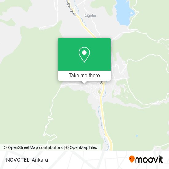 NOVOTEL map