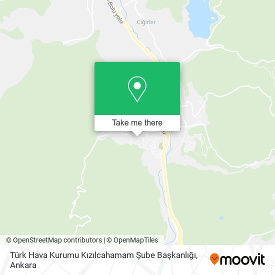 Türk Hava Kurumu Kızılcahamam Şube Başkanlığı map