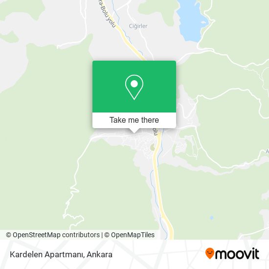 Kardelen Apartmanı map