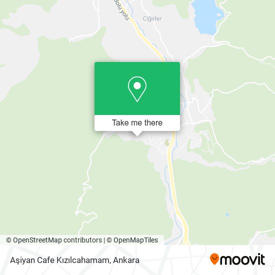 Aşiyan Cafe Kızılcahamam map