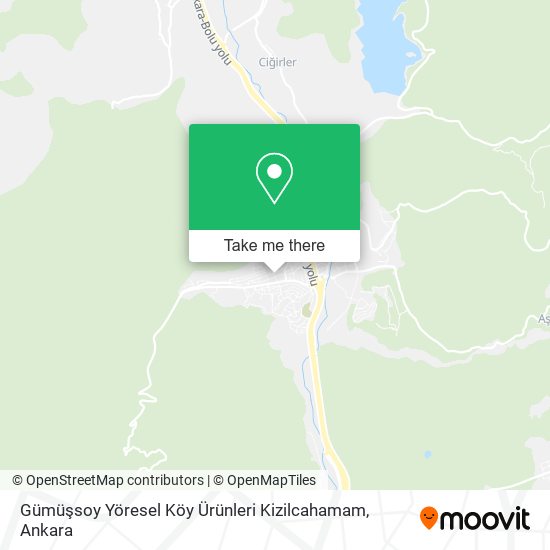 Gümüşsoy Yöresel Köy Ürünleri Kizilcahamam map