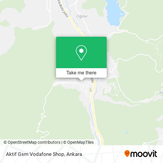 Aktif Gsm Vodafone Shop map