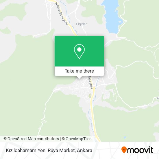 Kızılcahamam Yeni Rüya Market map