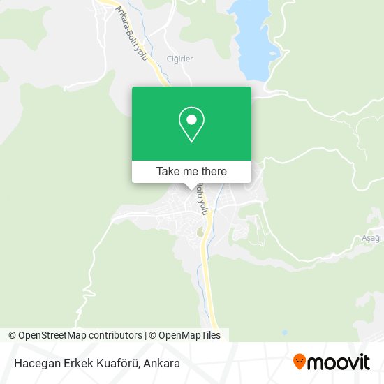 Hacegan Erkek Kuaförü map